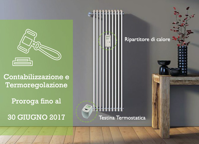Contabilizzazione e termoregolazione: il 30 giugno scade il termine per l'adeguamento